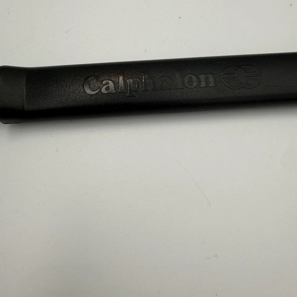 Calphalon Black Nylon Slotted Turner Spatula Heat Resistant 400F Made in USA